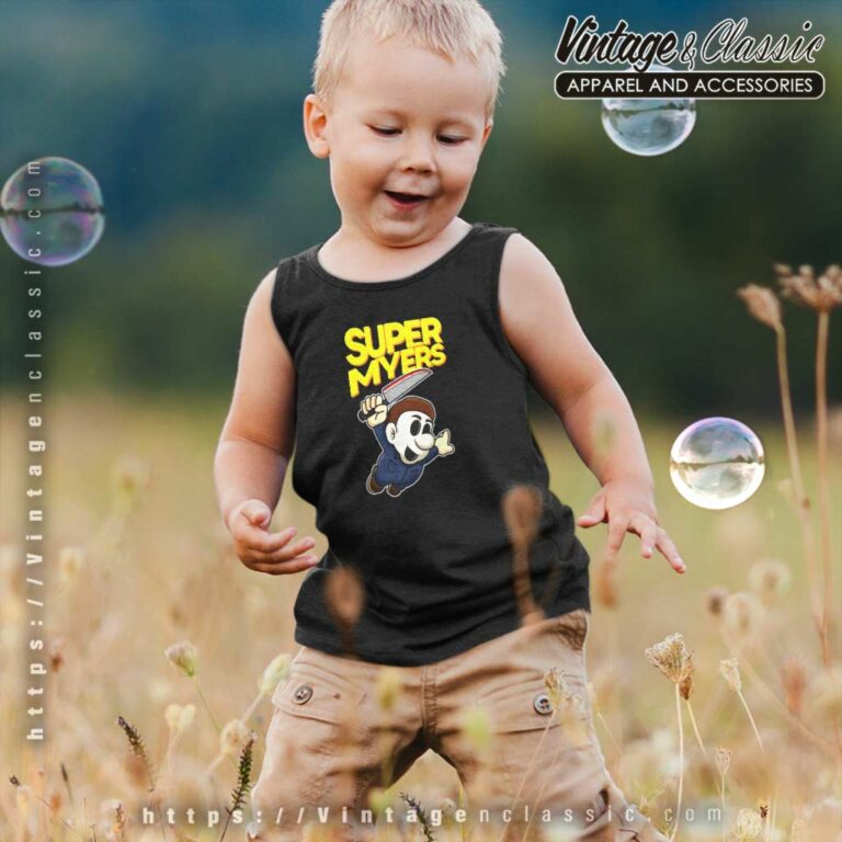 Super Michael Myers Halloween kids Tanktop Super Michael Myers Halloween kids Tanktop