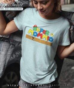 Super Mommio Funny Mommy Women TShirt