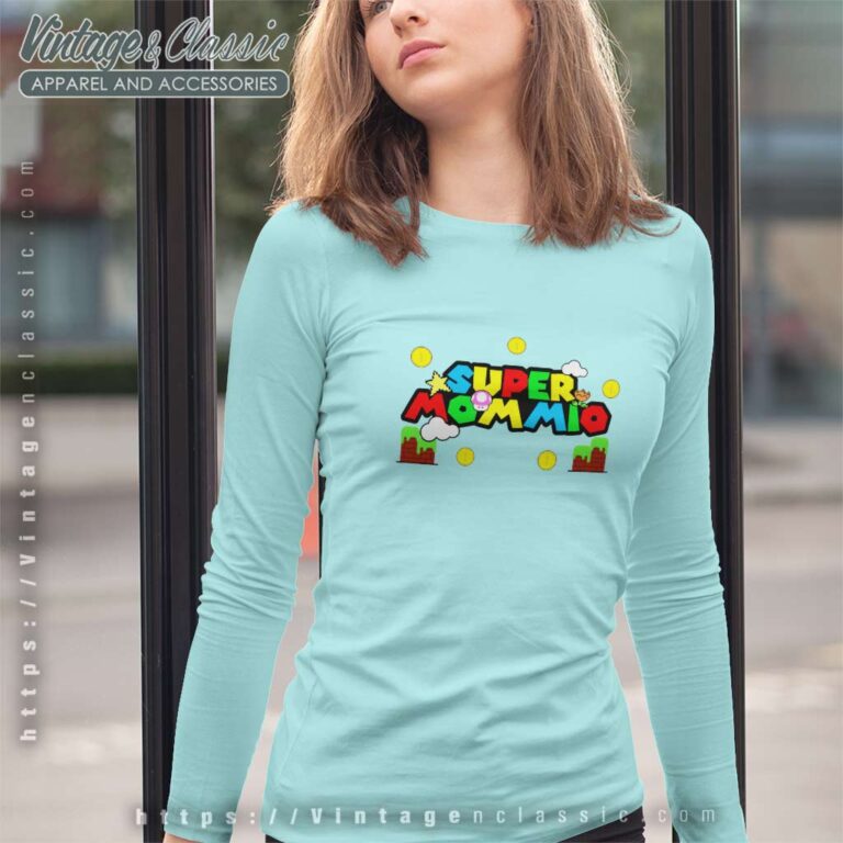 Super Mommio Mothers Day Gift Long Sleeve Tee Super Mommio Mothers Day Gift Long Sleeve Tee