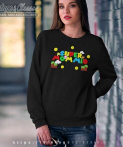 Super Mommio Mothers Day Gift Sweatshirt