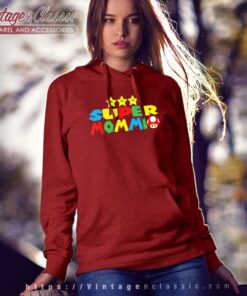 Super Mommio Video Game Mothers Day Super Mommio Video Game Mothers Day Hoodie