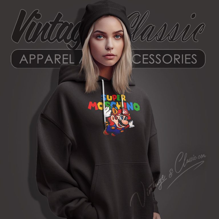 Super Moschino Logo Nintendo Super Moschino Logo Nintendo Hoodie Super Moschino Logo Nintendo Super Moschino Logo Nintendo Hoodie