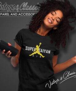 Super Saiyan Vegeta Air Jordan Dragon Ball Women T Shirt