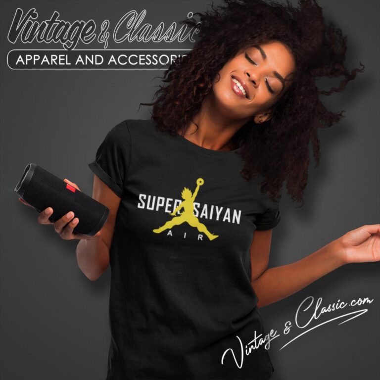 Super Saiyan Vegeta Air Jordan Dragon Ball Women T Shirt Super Saiyan Vegeta Air Jordan Dragon Ball Women T Shirt
