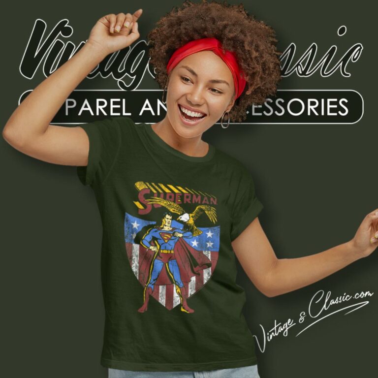 Superman All American Women T Shirt Superman All American Women T Shirt