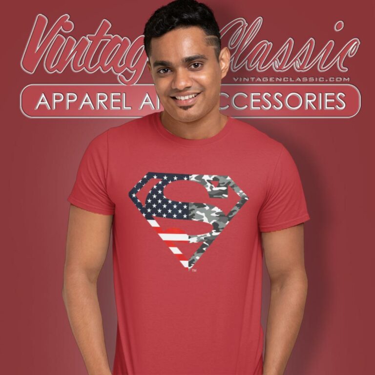Superman American Flag Logo T Shirt Superman American Flag Logo T Shirt
