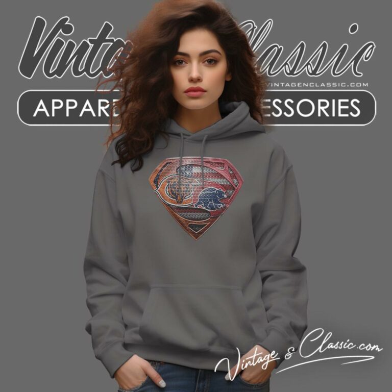 Superman Chicago Bears Superman Chicago Bears Hoodie Superman Chicago Bears Superman Chicago Bears Hoodie