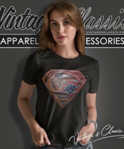 Superman Chicago Bears Women T Shirt