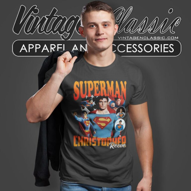 Superman Christopher Reeve T Shirt Superman Christopher Reeve T Shirt