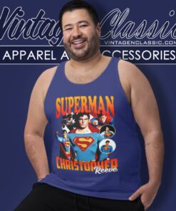 Superman Christopher Reeve Tank Top Racerback