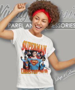 Superman Christopher Reeve Women T Shirt