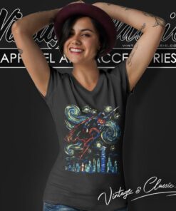 Superman Flying V Neck TShirt