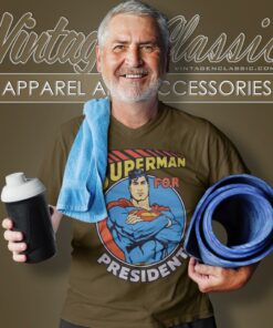 Superman For President V Neck TShirt