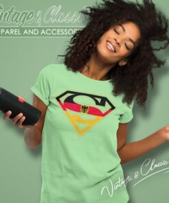 Superman German Shield Shirt 6 Superman German Shield Women T Shirt