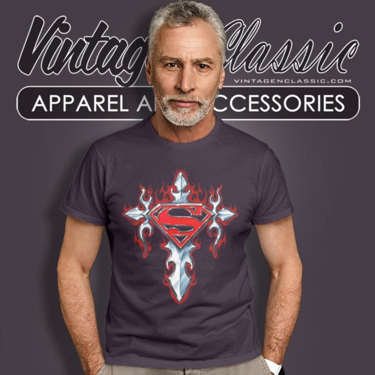 Superman Gothic Steel Logo T Shirt Superman Gothic Steel Logo T Shirt