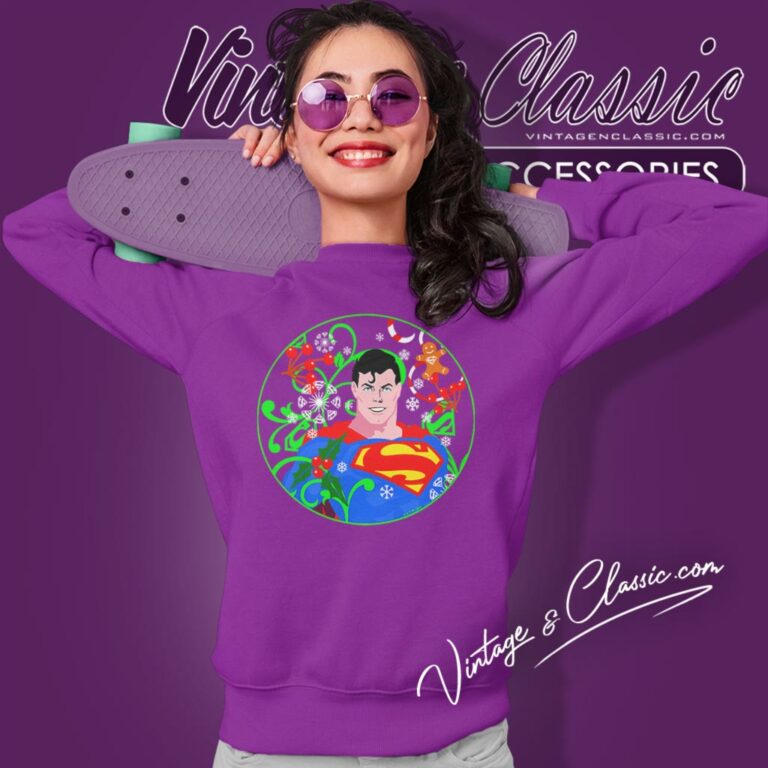 Superman Holiday Sweatshirt Superman Holiday Sweatshirt