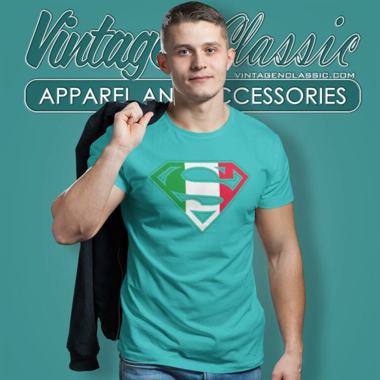Superman Italian T Shirt Superman Italian T Shirt