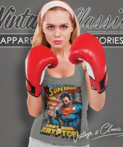 Superman Last Son Of Krypton Tank Top Racerback
