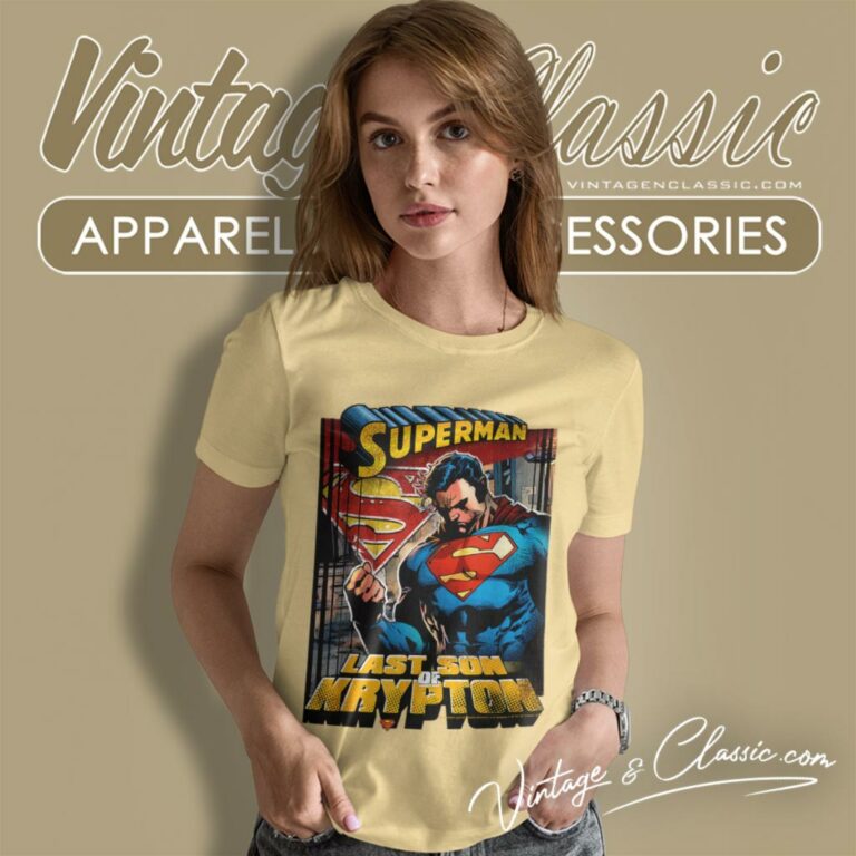 Superman Last Son Of Krypton Women T Shirt Superman Last Son Of Krypton Women T Shirt