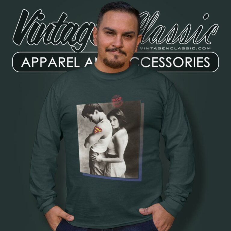 Superman Lois And Clark Long Sleeve Tee Superman Lois And Clark Long Sleeve Tee