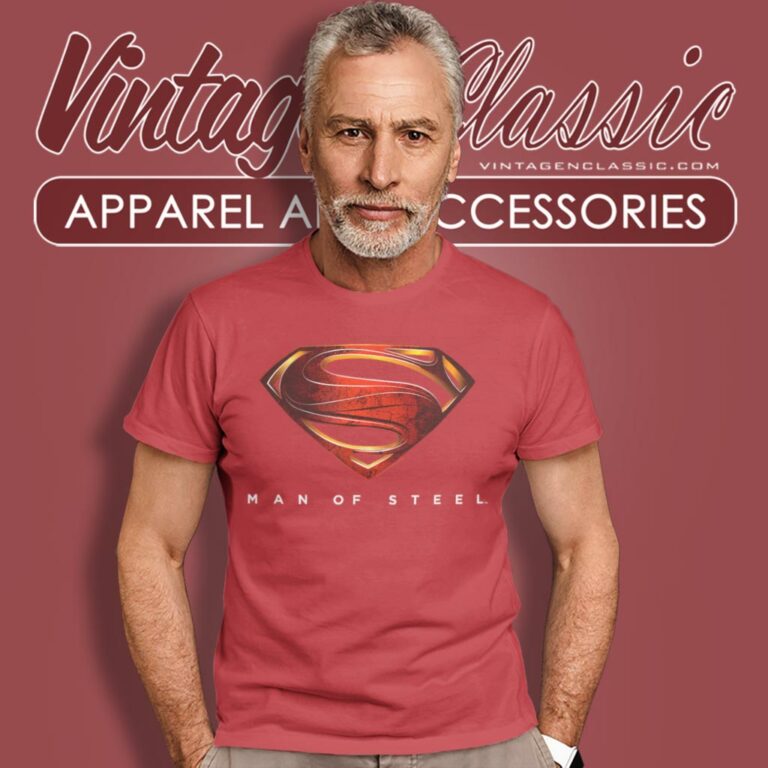 Superman Man Of Steel Logo T Shirt Superman Man Of Steel Logo T Shirt