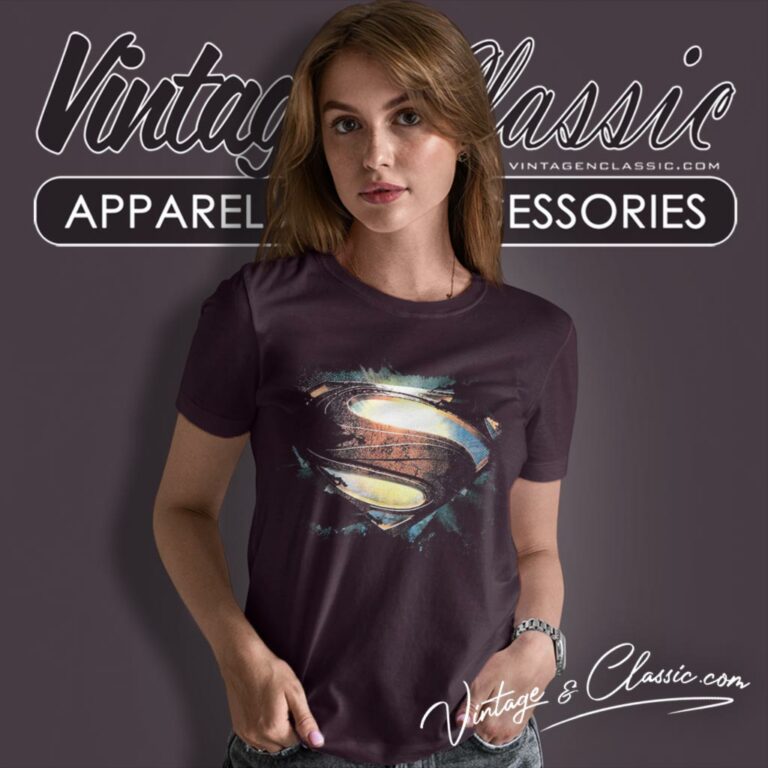 Superman Man Of Steel Women T Shirt Superman Man Of Steel Women T Shirt