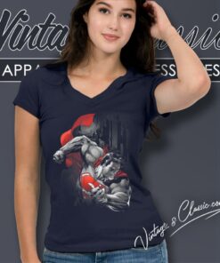 Superman My City Shirt 5 Superman My City V Neck TShirt