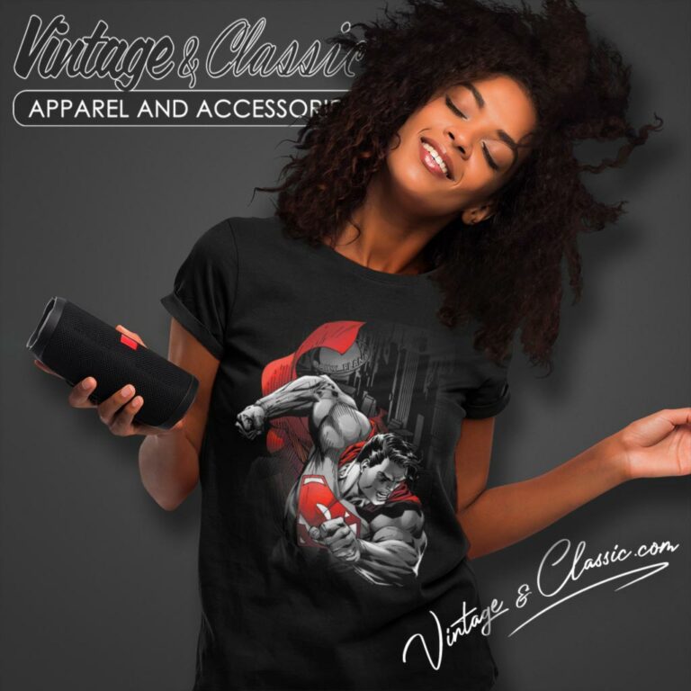 Superman My City Women T Shirt Superman My City Women T Shirt