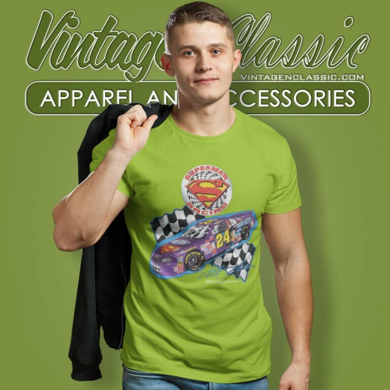 Superman Racing T Shirt Superman Racing T Shirt