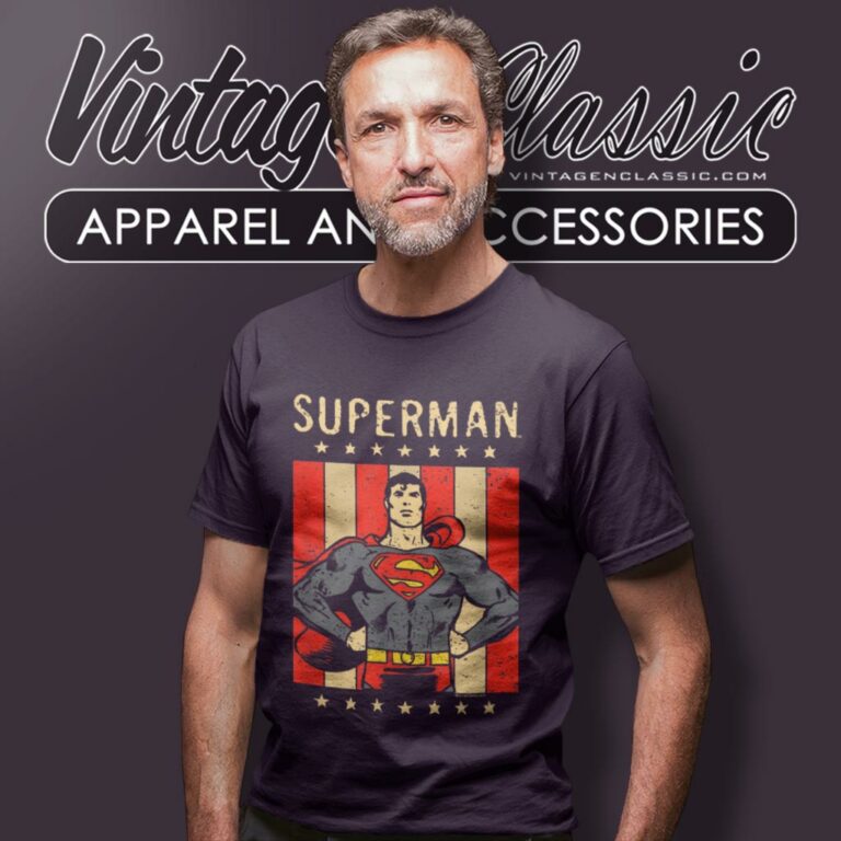 Superman Retro Liberty T Shirt Superman Retro Liberty T Shirt