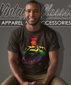 Superman Reveal Rainbow T Shirt