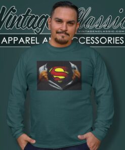 Superman Ripping Open Shirt