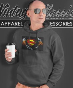 Superman Ripping Open Superman Ripping Open Hoodie