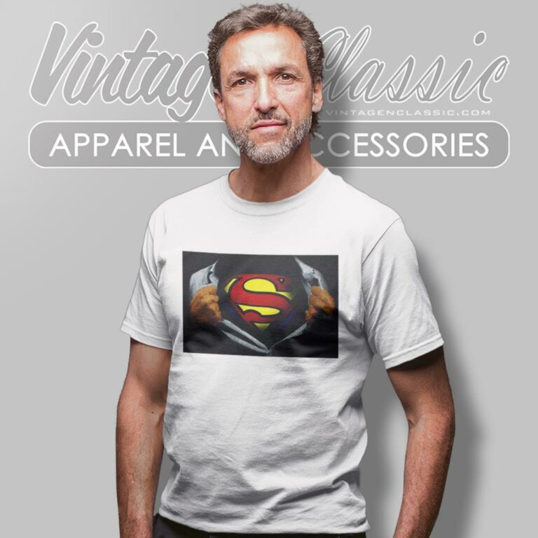 Superman Ripping Open T Shirt Superman Ripping Open T Shirt