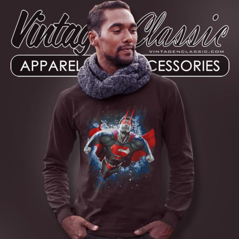 Superman Stardust Long Sleeve Tee Superman Stardust Long Sleeve Tee