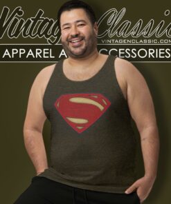 Superman Super Movie Logo Tank Top Racerback