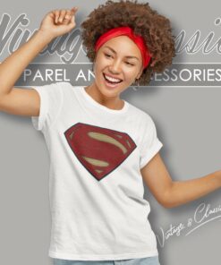 Superman Super Movie Logo Women T Shirt
