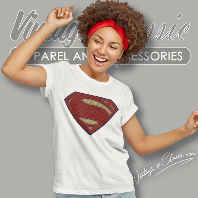 Superman Super Movie Logo Women T Shirt Superman Super Movie Logo Women T Shirt
