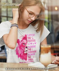 Support The Fighters Breast Cancer Awareness Shirt 6 Support The Fighters Breast Cancer Awareness Women TShirt