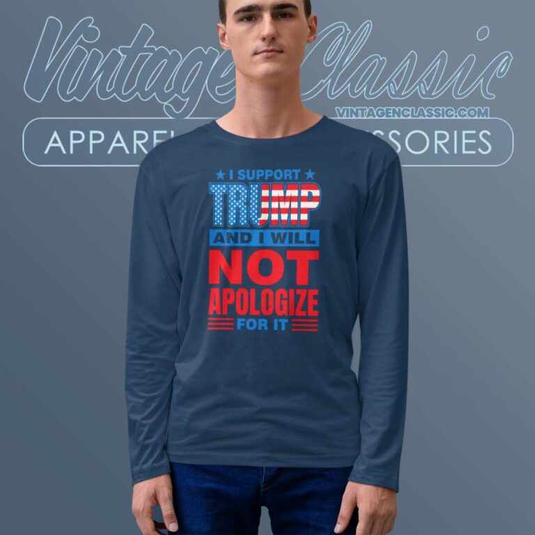 Support Trump Donald Trump 2024 Long Sleeve Tee Support Trump Donald Trump 2024 Long Sleeve Tee