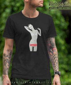Supreme 10th Anniversary Kate Moss T Shirt
