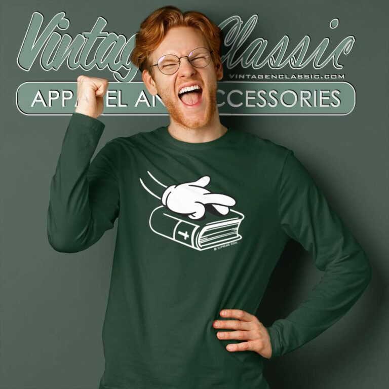 Supreme 2006 Mickey Mouse Oath Long Sleeve Tee Supreme 2006 Mickey Mouse Oath Long Sleeve Tee