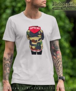 Supreme Bape Fashion T Shirt