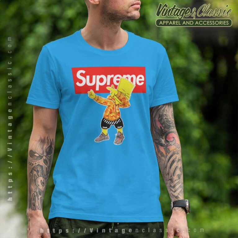 Supreme Bart Simpson Dabbing T Shirt Supreme Bart Simpson Dabbing T Shirt