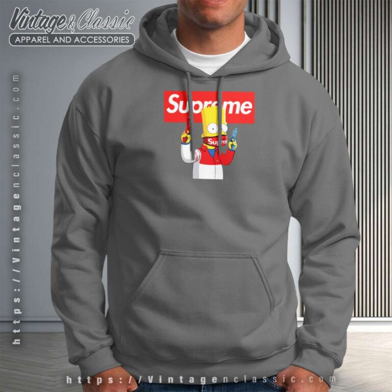 Supreme Bart Simpson Gang Hoodie Supreme Bart Simpson Gang Hoodie
