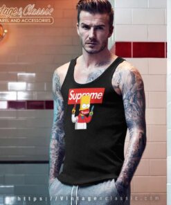 Supreme Bart Simpson Gang Tank Top Racerback