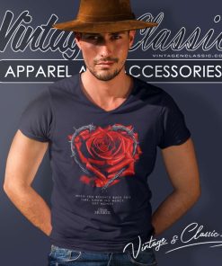 Supreme Bounce Back Rose V Neck TShirt