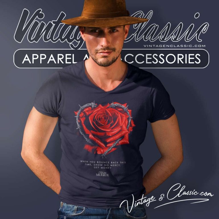 Supreme Bounce Back Rose V Neck TShirt Supreme Bounce Back Rose V Neck TShirt