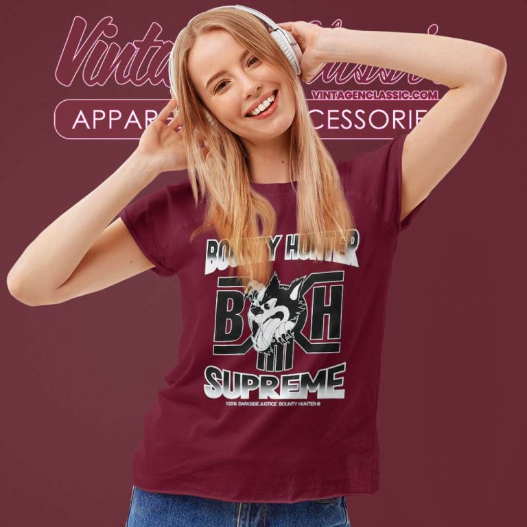 Supreme Bounty Hunter Wolf Women TShirt Supreme Bounty Hunter Wolf Women TShirt