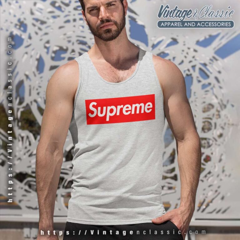 Supreme Box Logo Tank Top Racerback Supreme Box Logo Tank Top Racerback
